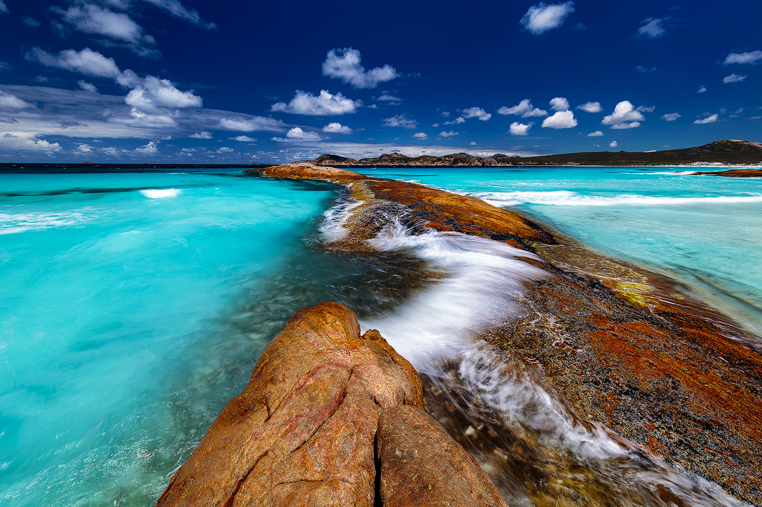 The inviting water of Lucky Bay in Cape Le Grand, Western Australia