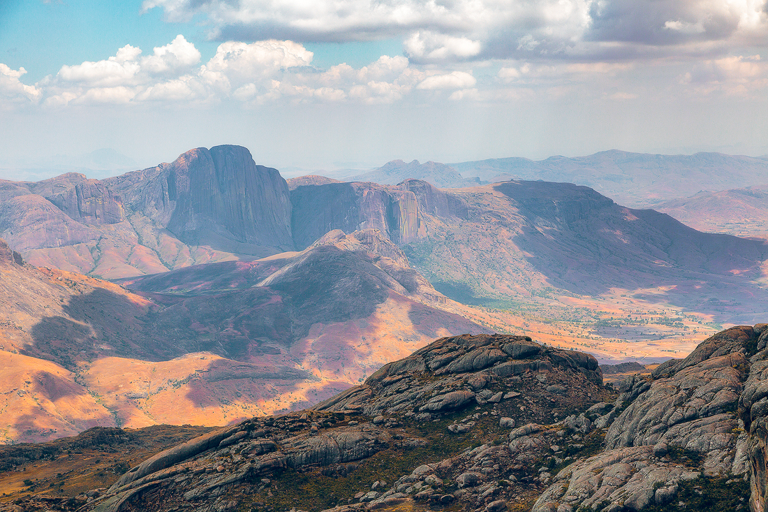 The granite massifs of Andringitra National Park, Madagascar